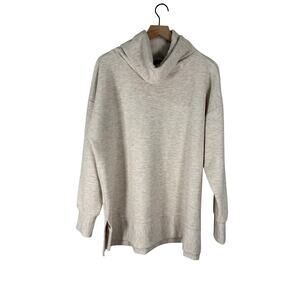 Ideology Ribbed Oat Cowl Neck Top 1X